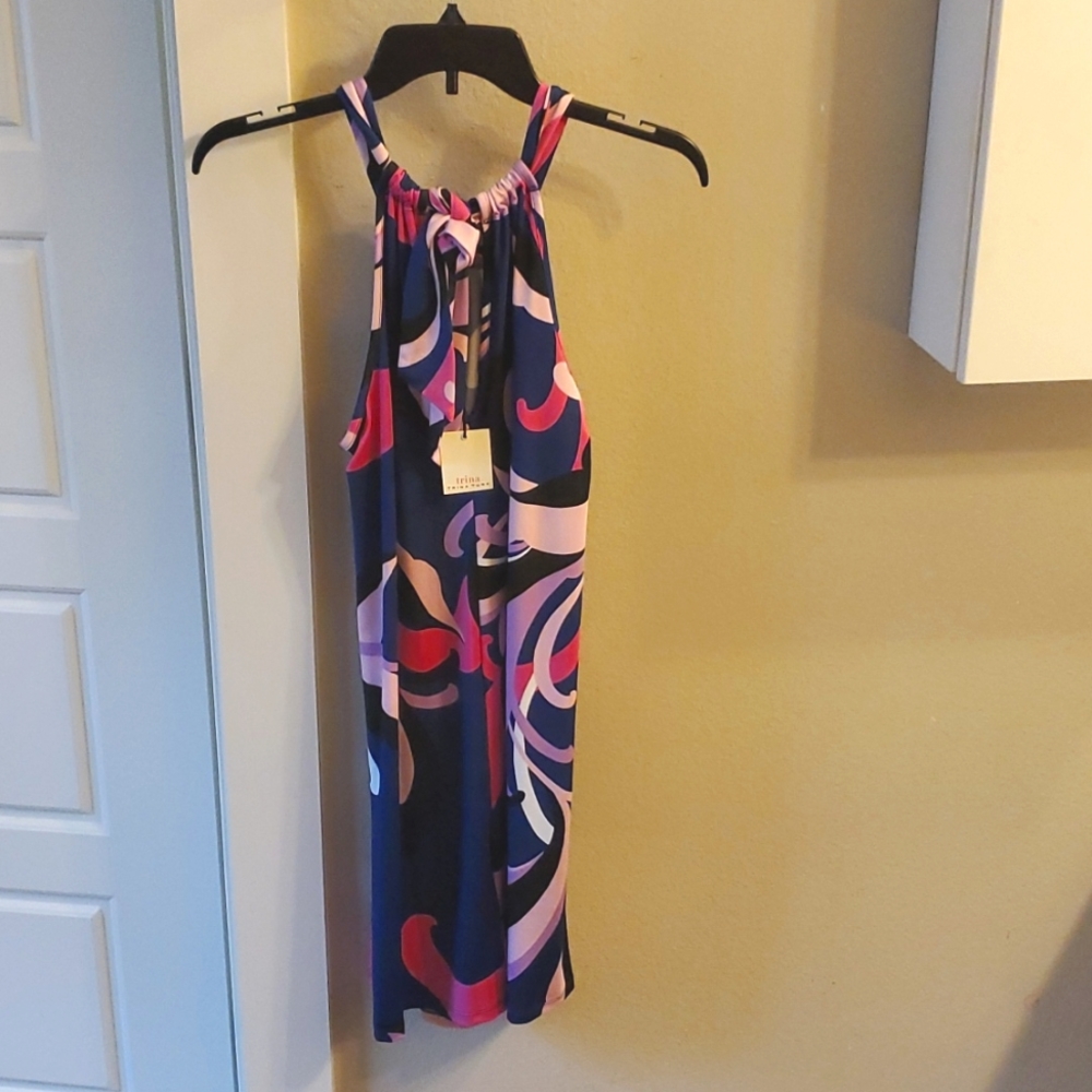 Trina Turk Print Dress Size Small